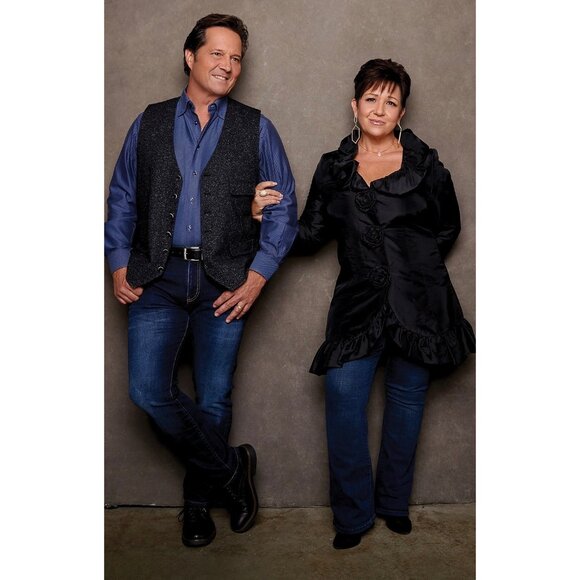 Unique Black Ruffle Trim Satin Top with Rosette Buttons – Med - Evening, Goth - Picture 2 of 13